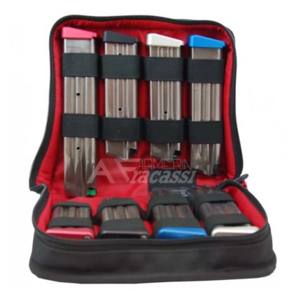 Borsa portacaricatori per 8 caricatori DELUX