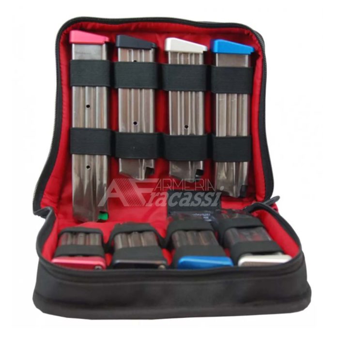 Borsa portacaricatori per 8 caricatori DELUX