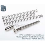1911 5 Bushing Rod End Petal Shape 9mm 40s&w .45ACP .38Super