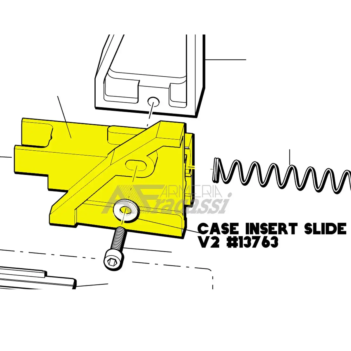 13763 Dillon Precision Case Insert Slide V2 #13763
