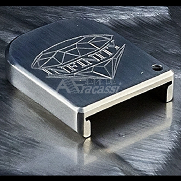 Pad in alluminio da 3mm per caricatori da 140mm