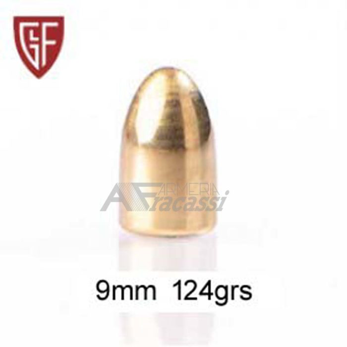 Palle 9FMJ 124grs RN