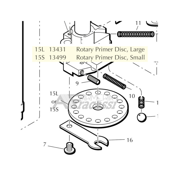 Disco innescatore XL650