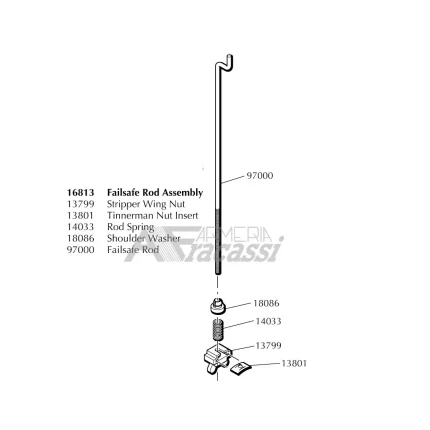 Failsafe Rod assy RL550 #16813