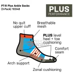 5.11 Calze alla caviglia PT-R Plus (confezione da 3) #10048 - immagine 3