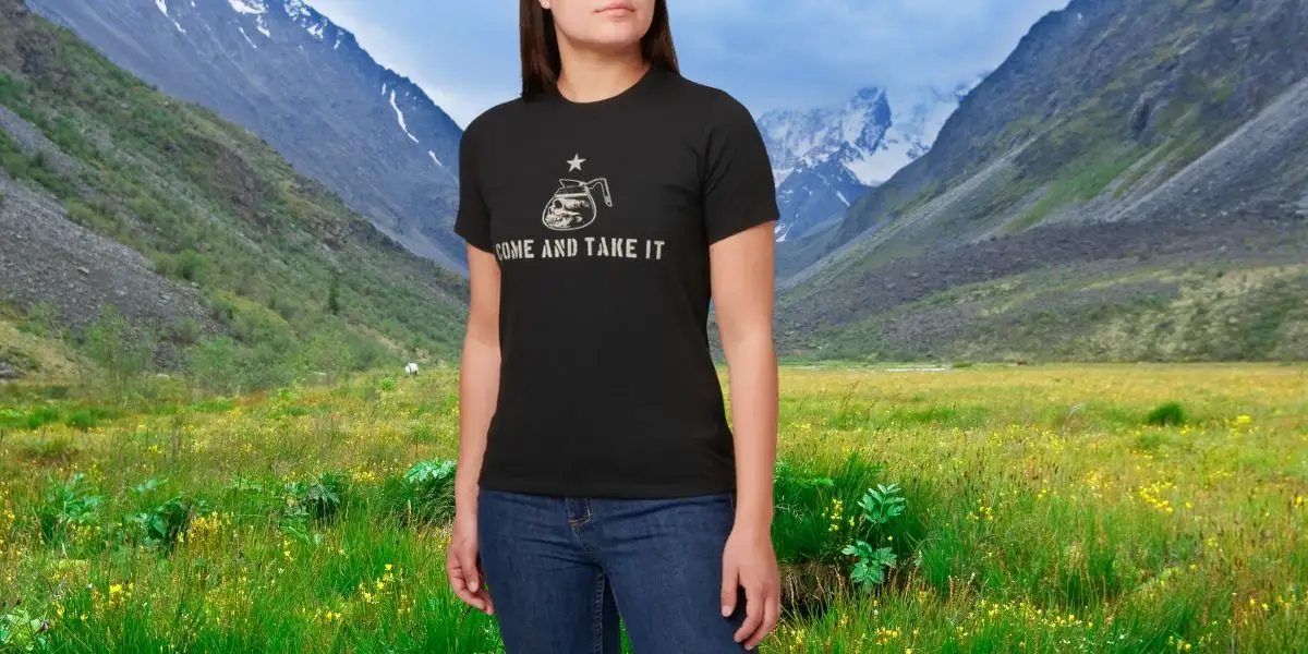 5.11 T-shirt "COME AND TAKE IT": Storia, Stile e Attitudine in un Capo Iconico