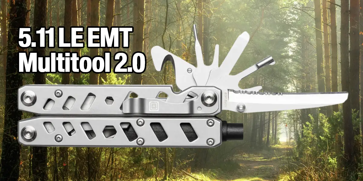 5.11 LE EMT Multitool 2.0: La Pinza Multiuso per l'Emergenza che Ti Tiene Pronto Quando i Secondi Contano