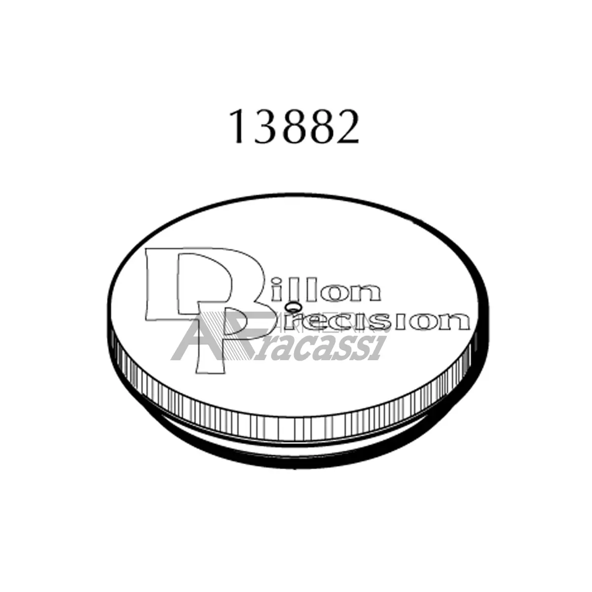 13882 Dillon Powder Measure Lid #13882 - immagine 1