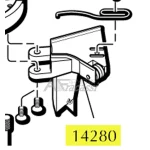 Dillon RL550C roller bracket #14280 - immagine 2
