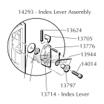 Dillon Indexer Lever Assy #14293 - immagine 2