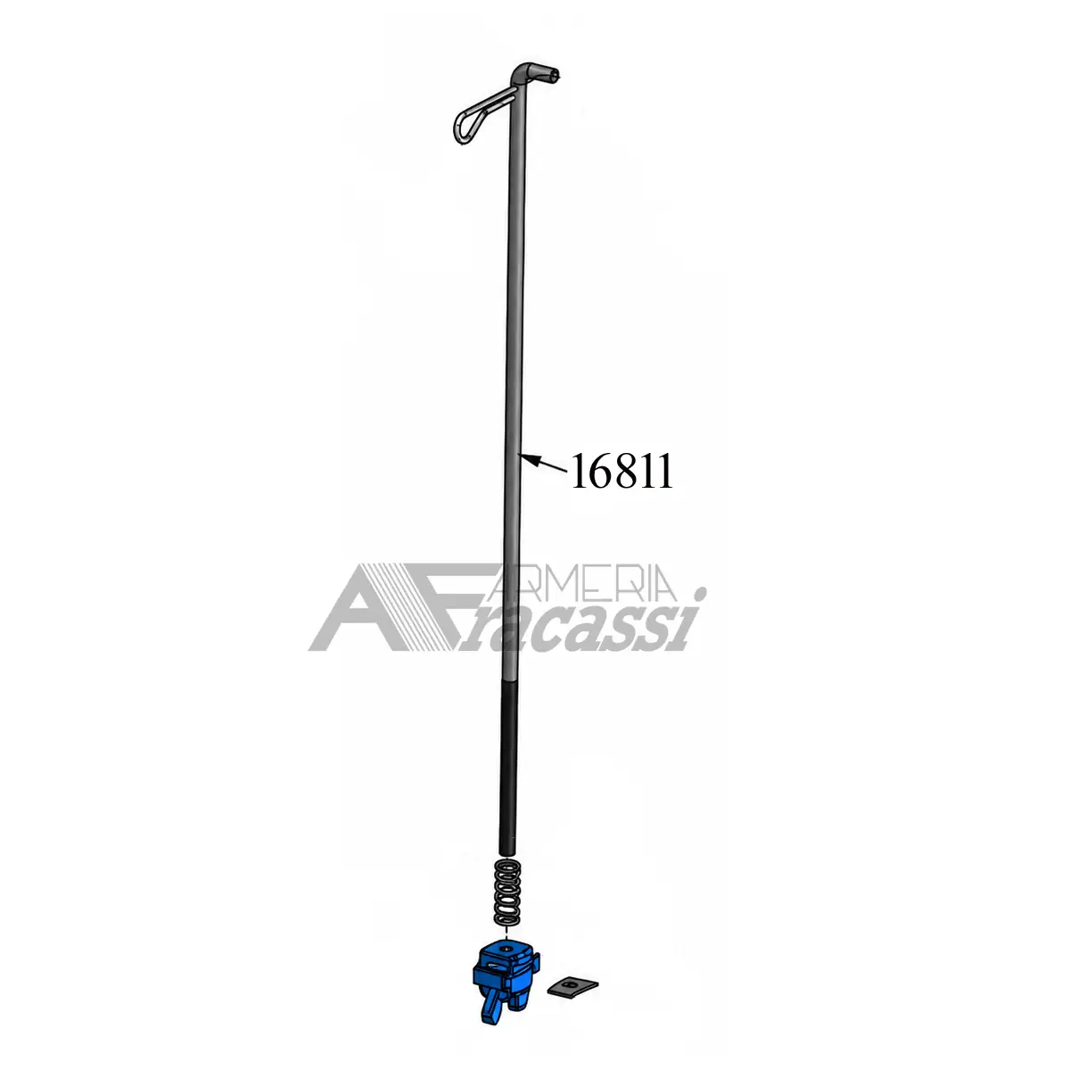 16811 Dillon Failsafe Rod assy RL1050/1100 #16811 - bacchetta dosatore RL1050/1100 - immagine 1