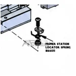 Dillon Primer station locator spring #66011