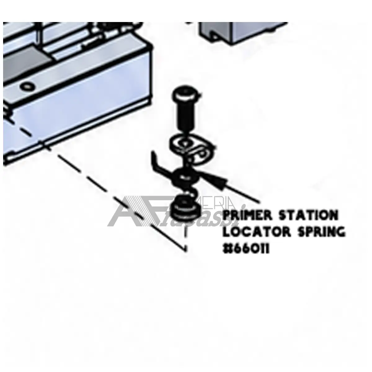 66011 Dillon Primer station locator spring #66011 - immagine 1
